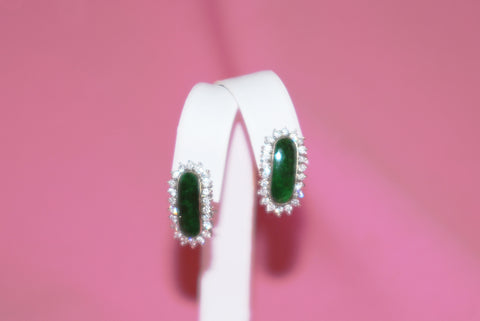 Imperial Jadeite Jade Earrings